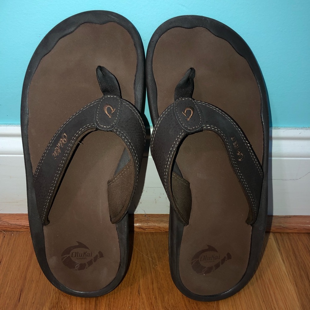 OluKai flip flops